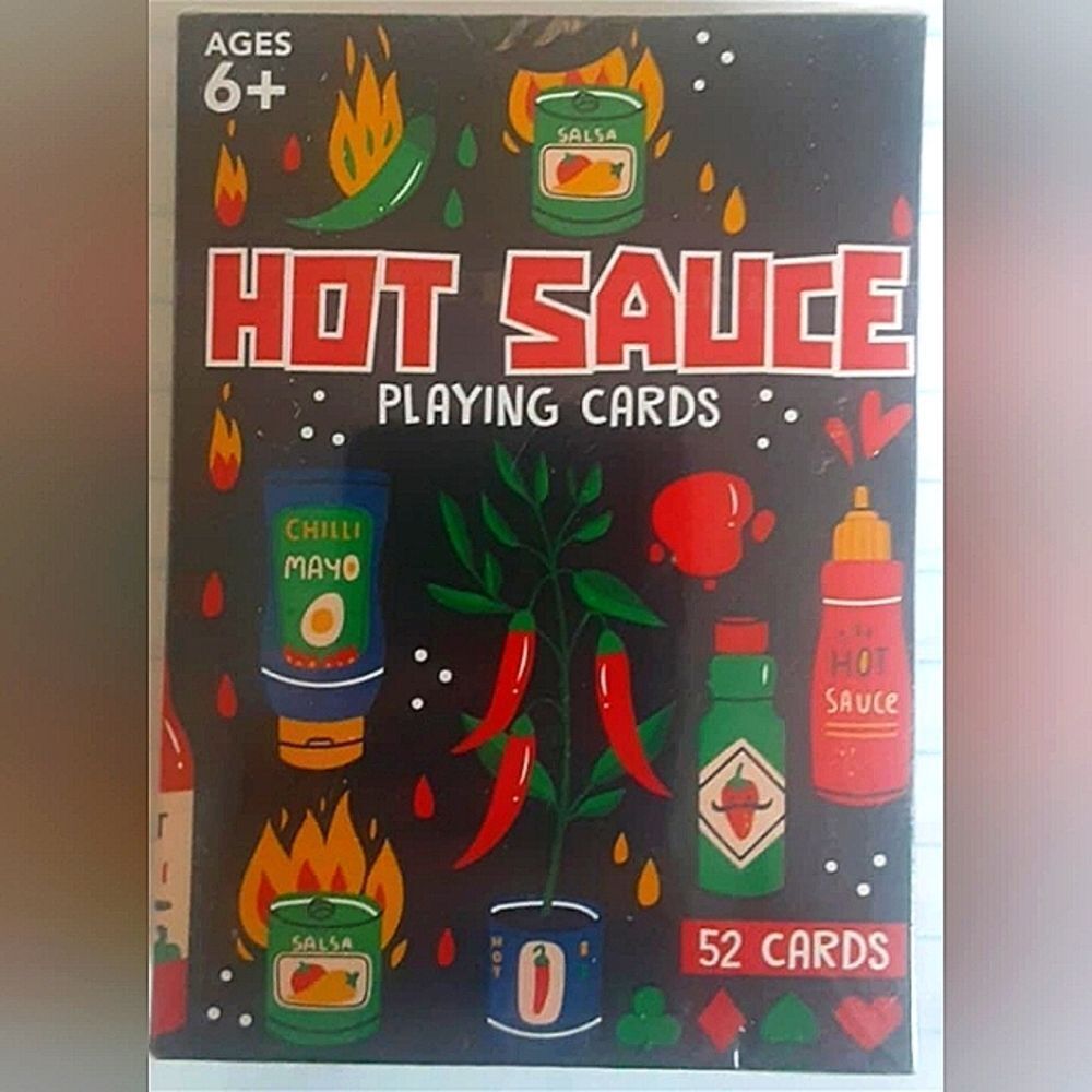New Hot Sauce Playing Cards